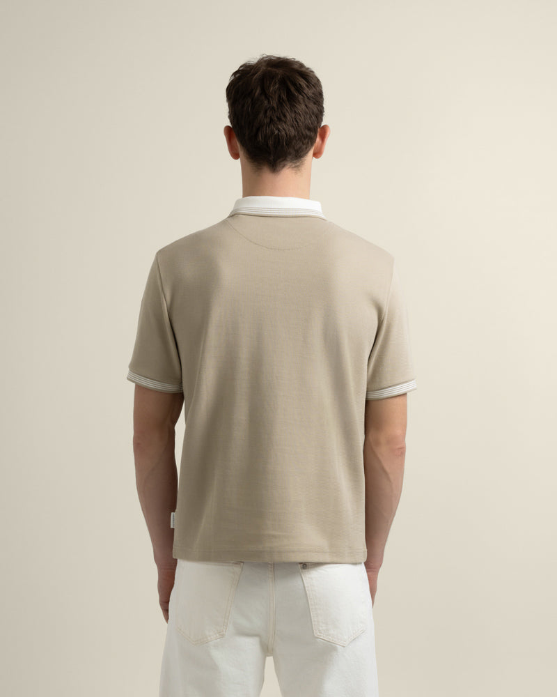 Nilsson - Contrast Rib Polo Shirt