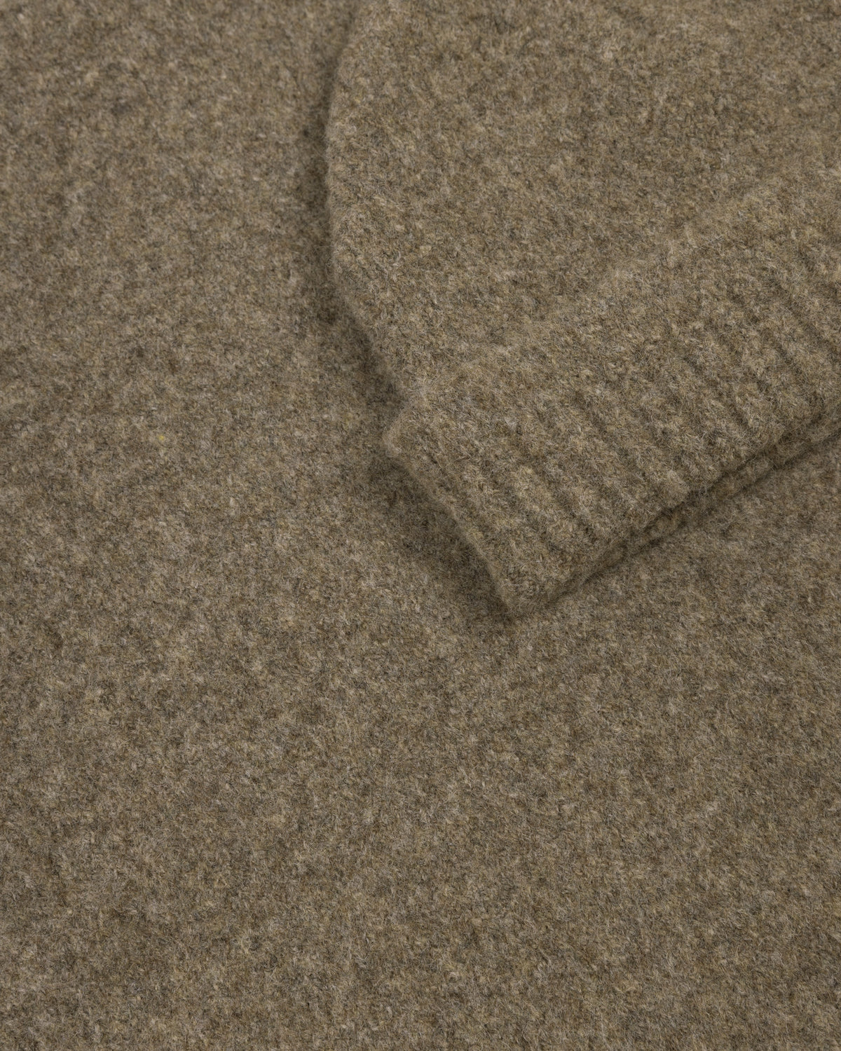 Folke – Stone Panel Knit Beanie &amp; Scarf Set