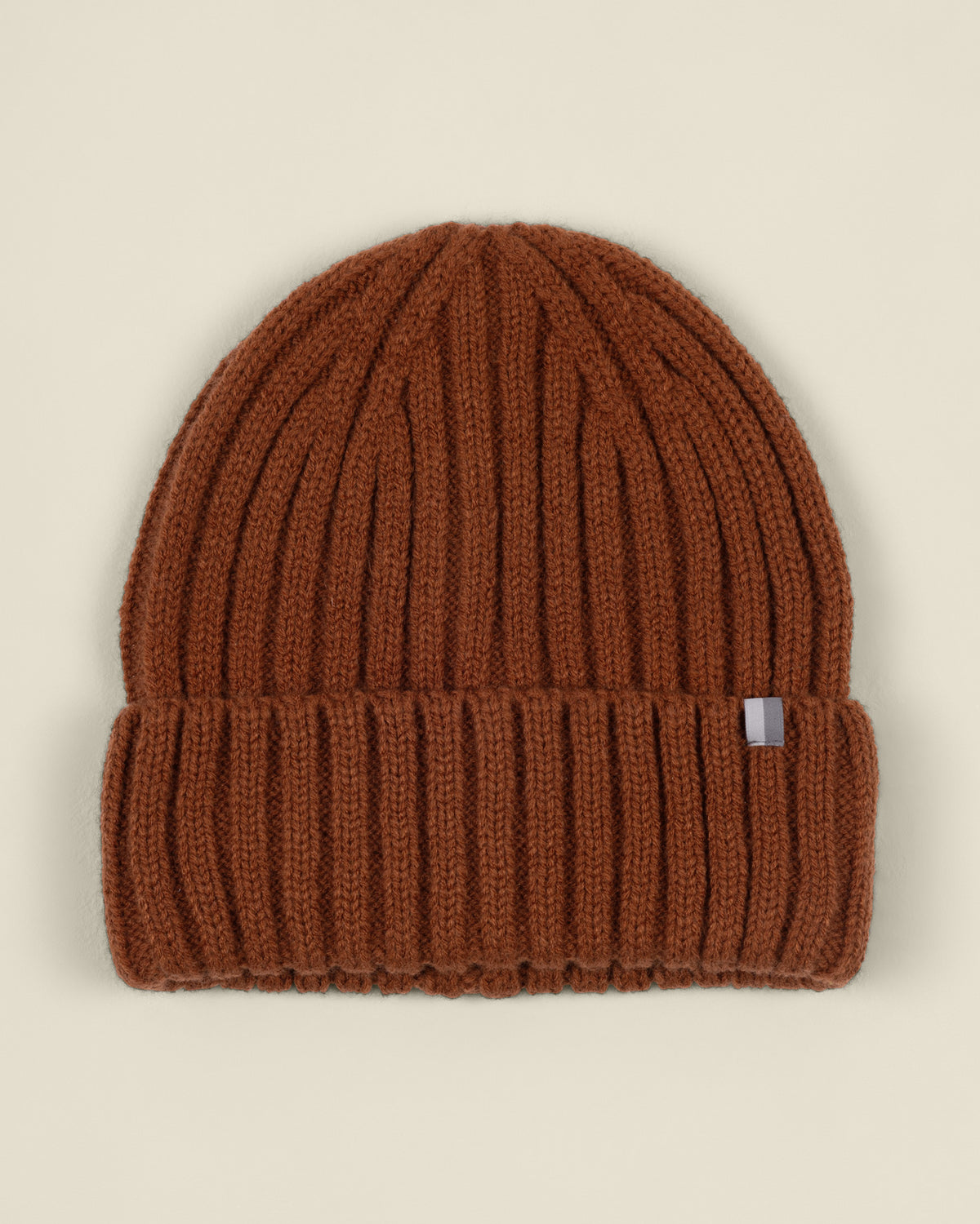 Daven – Rust Ribbed Knit Beanie &amp; Scarf Box