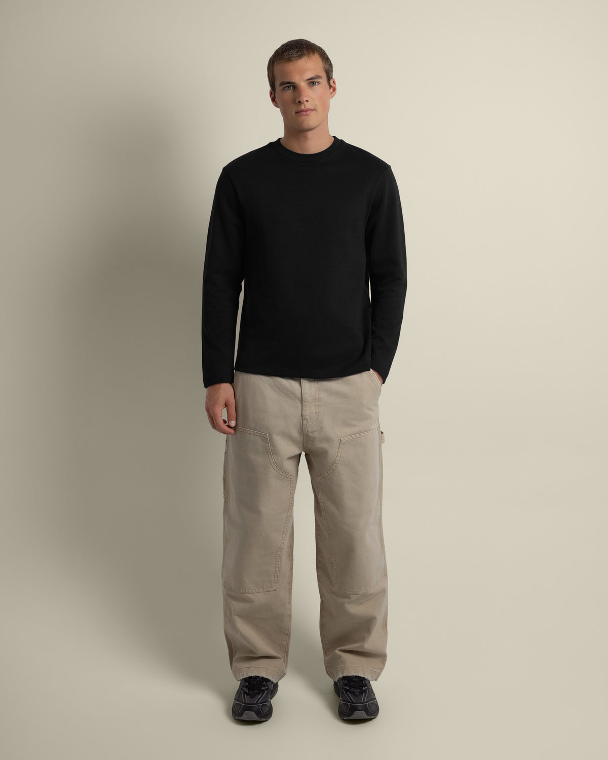 Halle – Soft Touch Interlock Long Sleeve T-Shirt