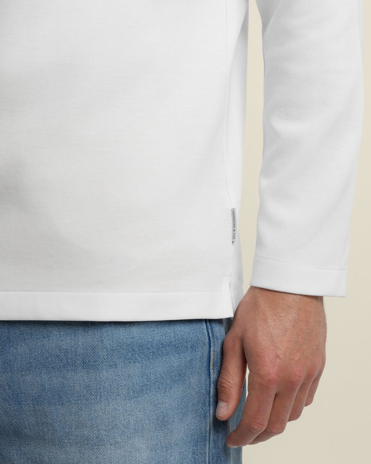 Halle – Soft Touch Interlock Long Sleeve T-Shirt