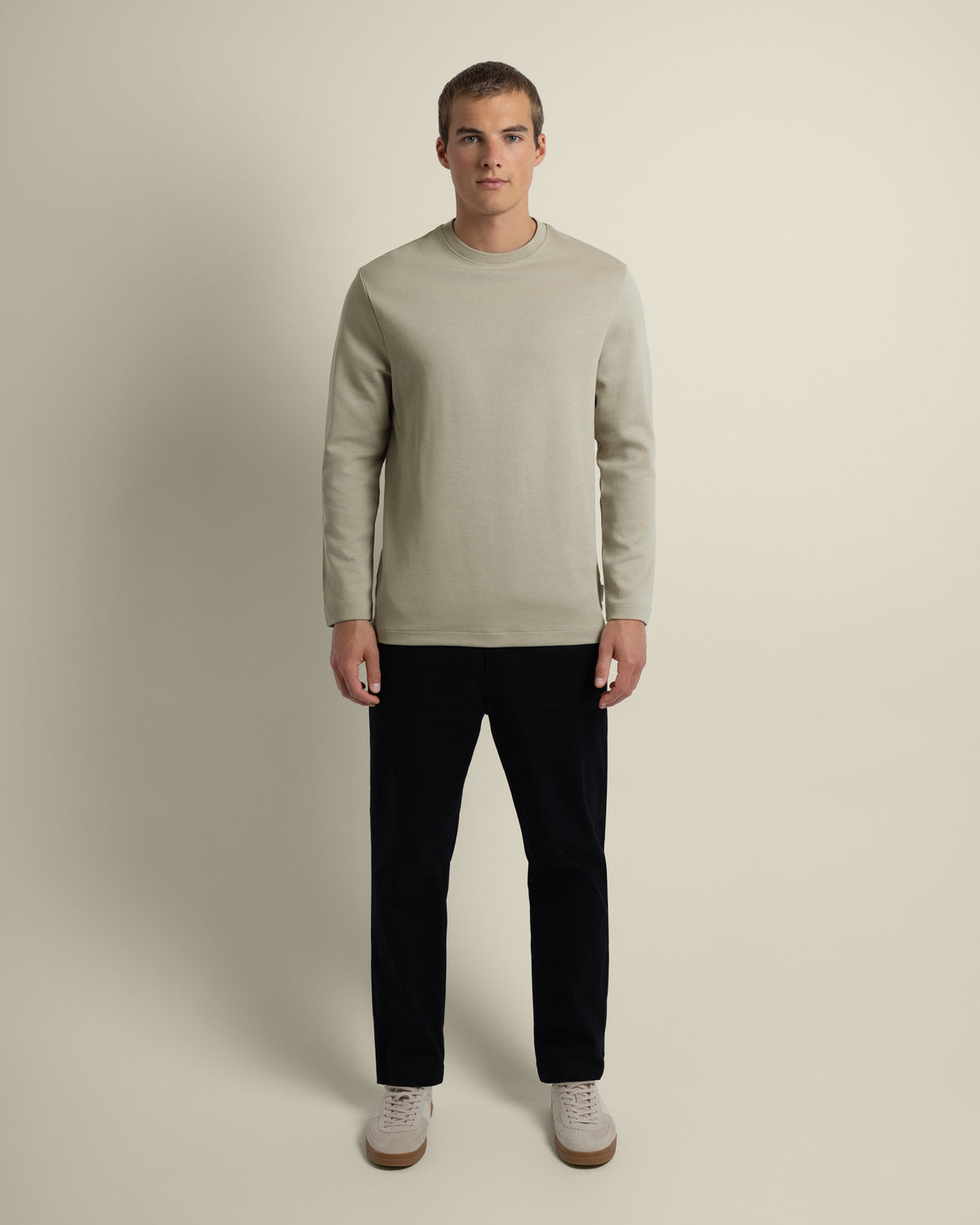 Halle – Soft Touch Interlock Long Sleeve T-Shirt