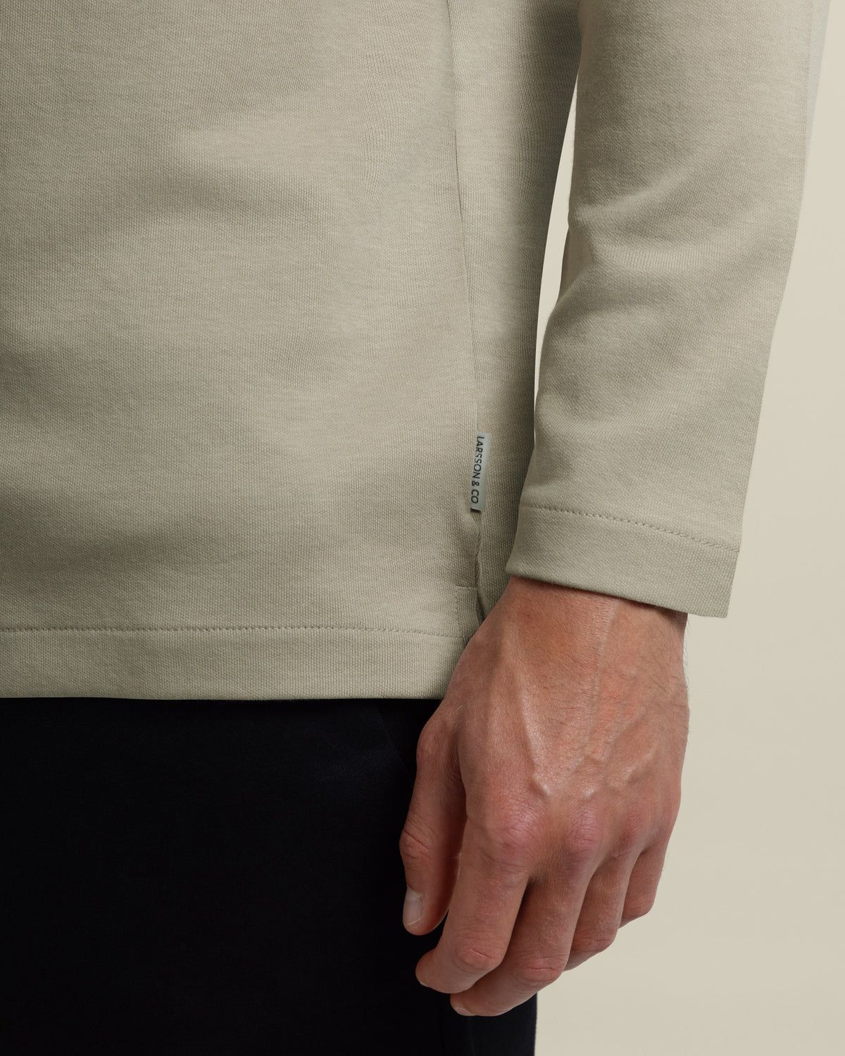 Halle – Soft Touch Interlock Long Sleeve T-Shirt