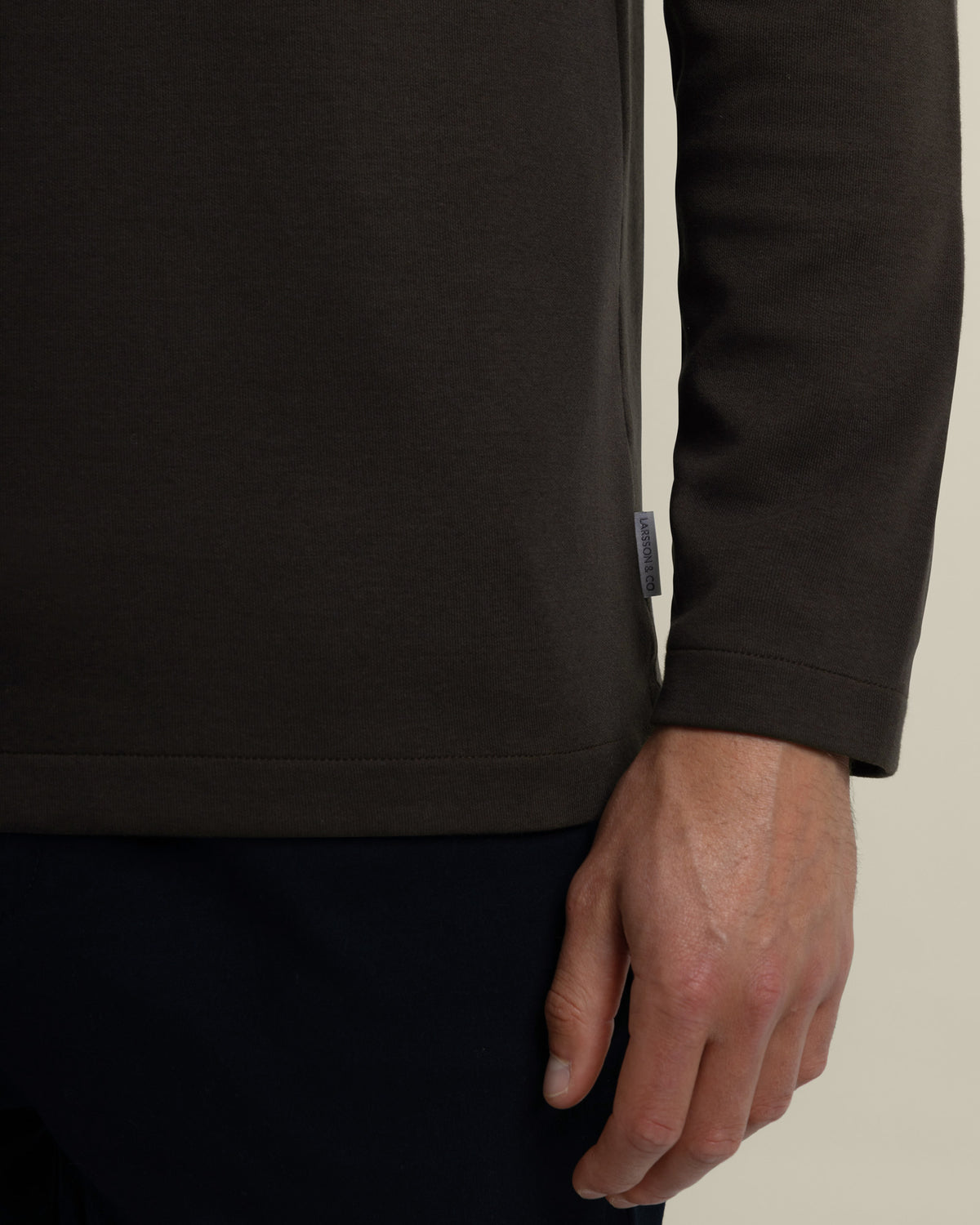 Halle – Soft Touch Interlock Long Sleeve T-Shirt