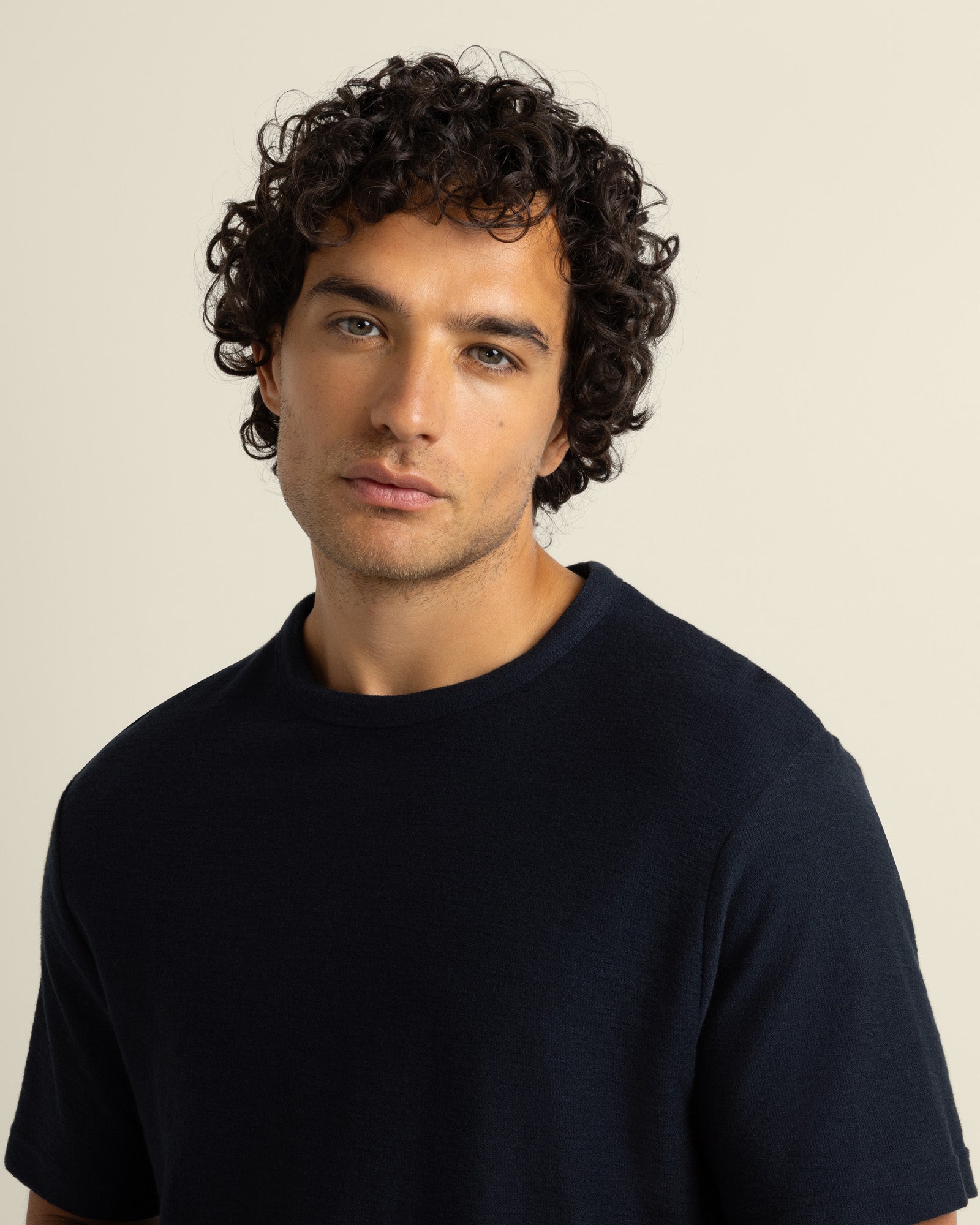 Leif - Slub Textured T-Shirt