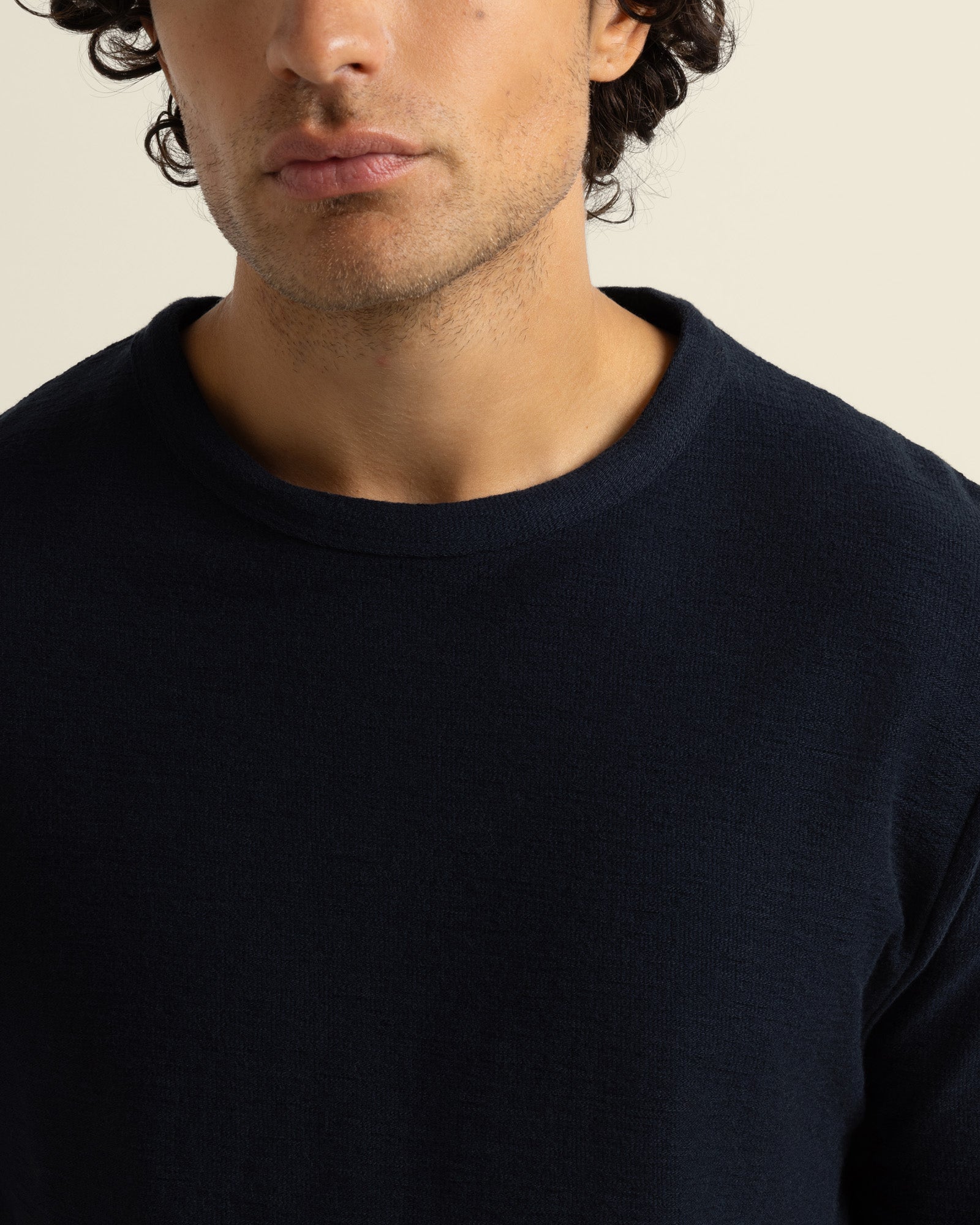 Leif - Slub Textured T-Shirt