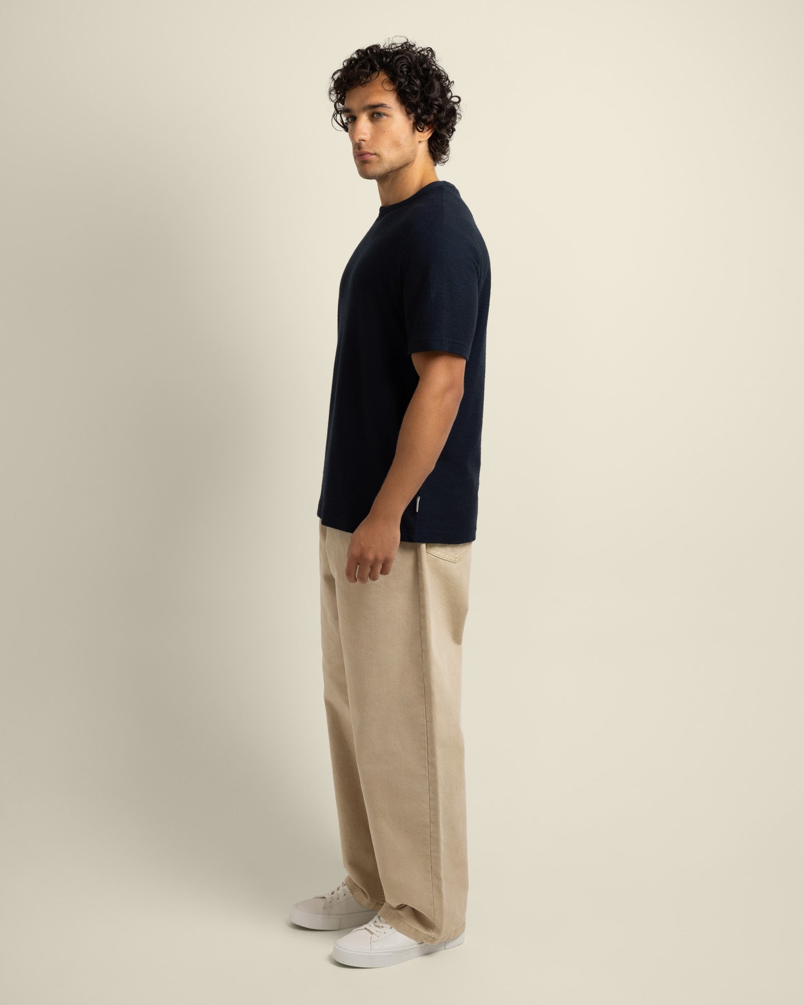 Leif - Slub Textured T-Shirt