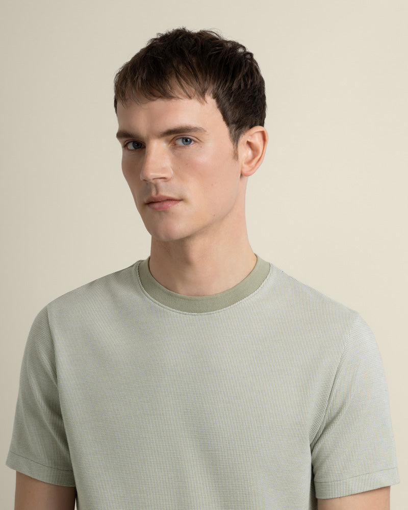 Osvald - Jacquard Textured T-Shirt
