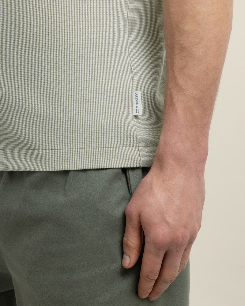 Osvald - Jacquard Textured T-Shirt