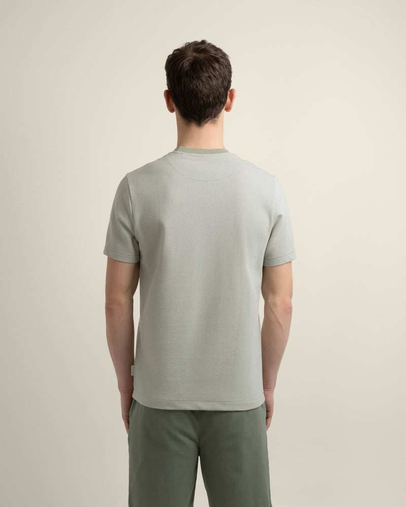 Osvald - Jacquard Textured T-Shirt