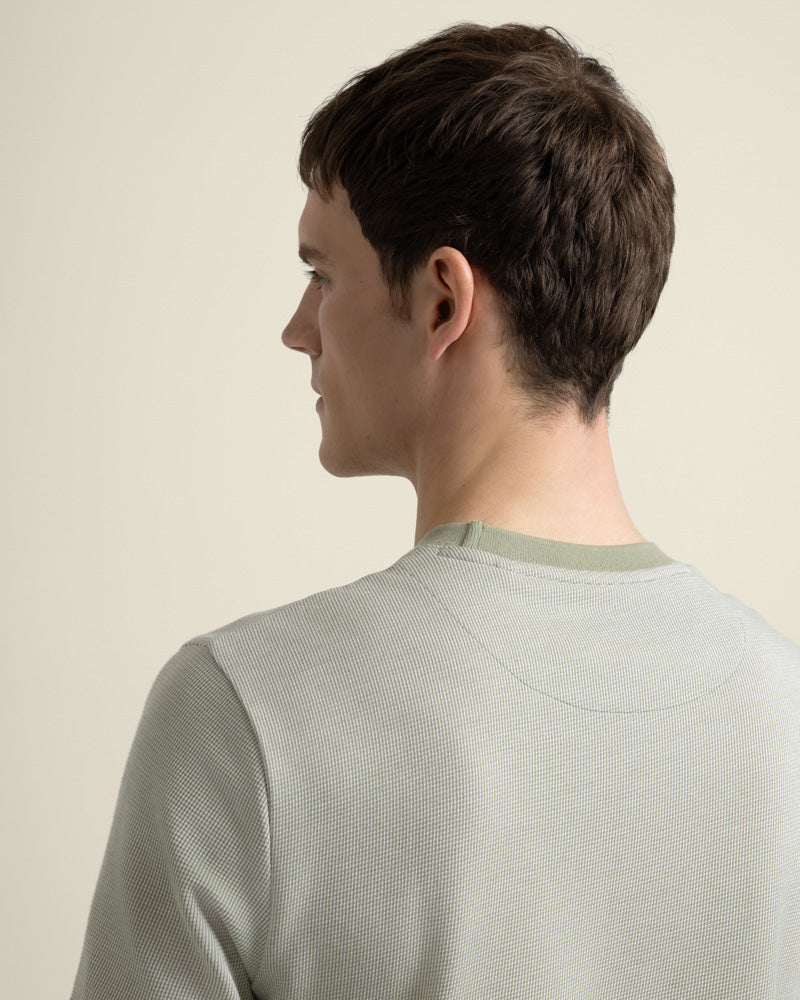 Osvald - Jacquard Textured T-Shirt