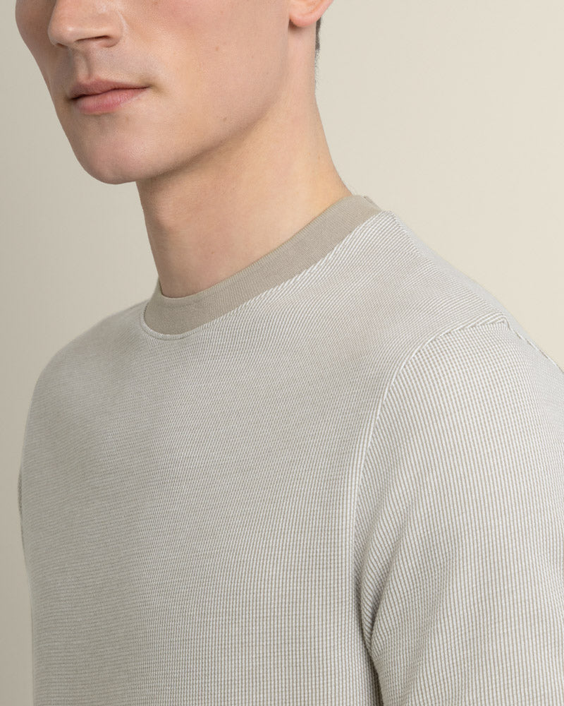 Osvald - Jacquard Textured T-Shirt