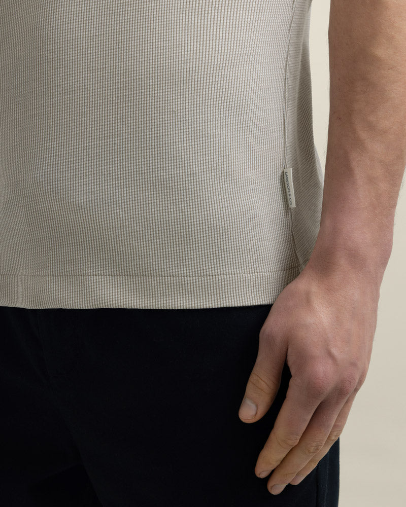 Osvald - Jacquard Textured T-Shirt
