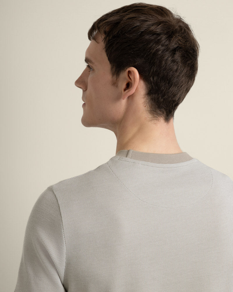 Osvald - Jacquard Textured T-Shirt