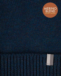 Merino Wool Blend Beanie