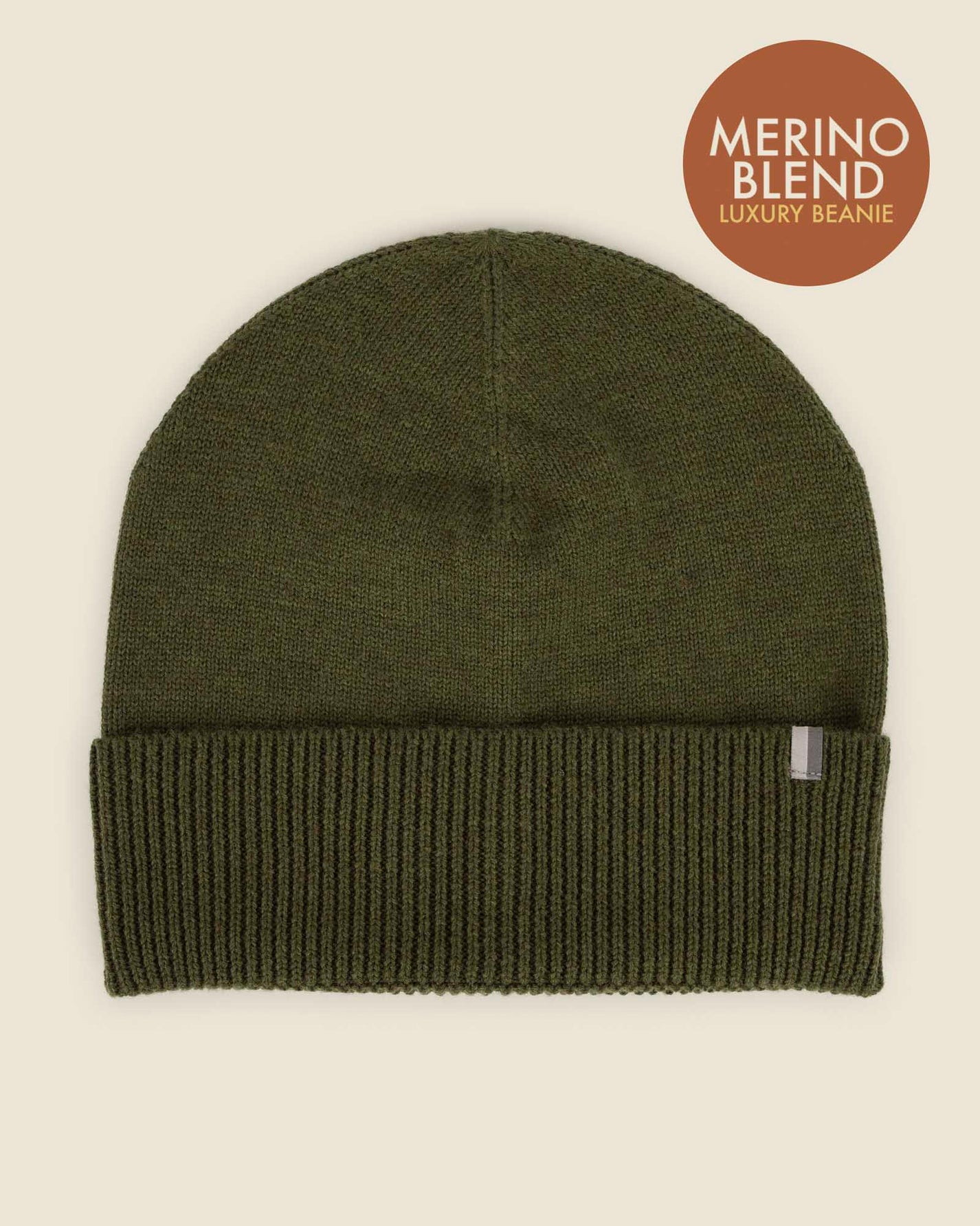 Merino Wool Blend Beanie