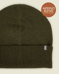 Merino Wool Blend Beanie