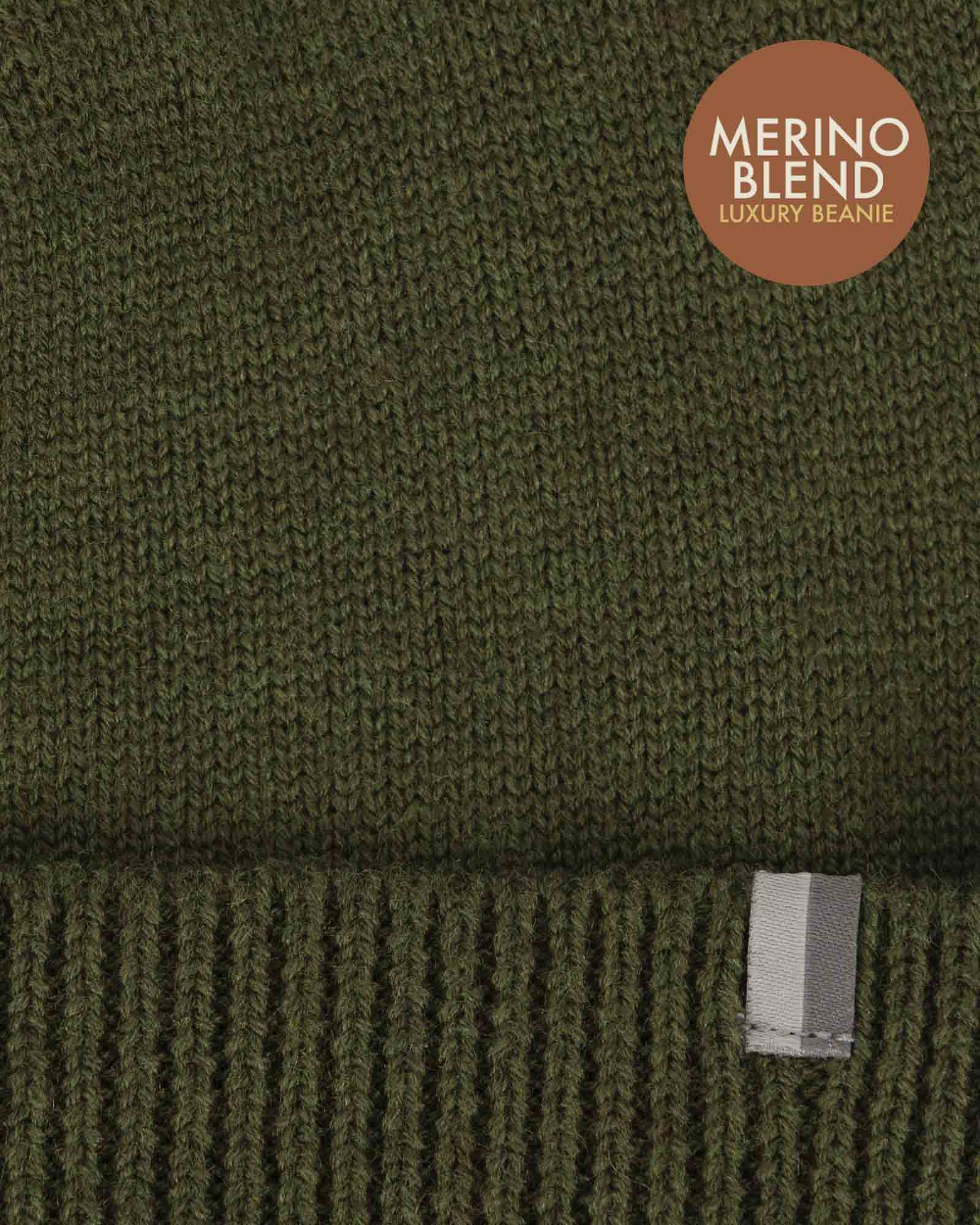 Merino Wool Blend Beanie