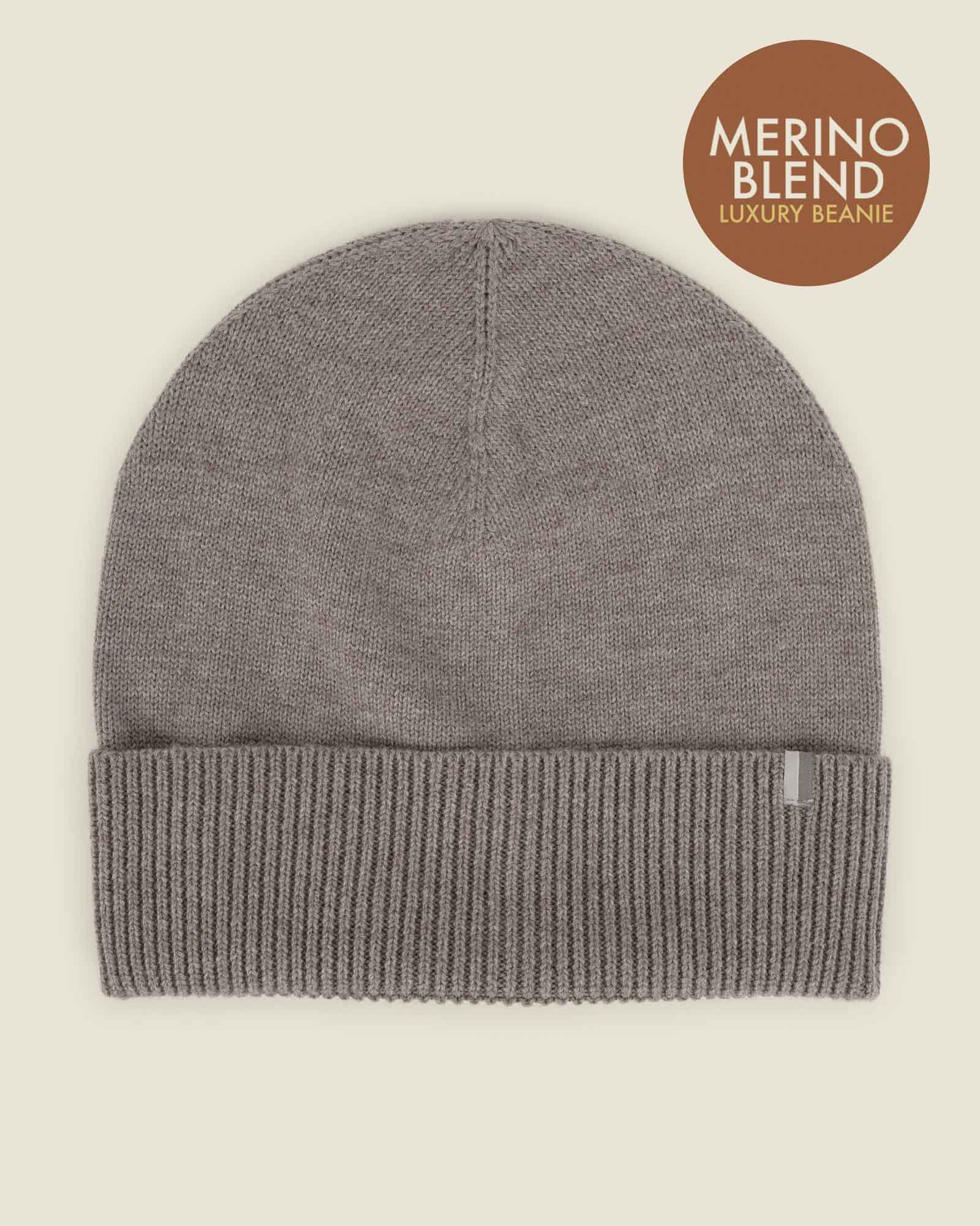 Merino Wool Blend Beanie