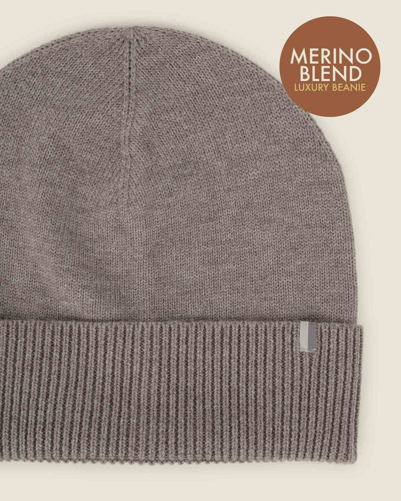 Merino Wool Blend Beanie