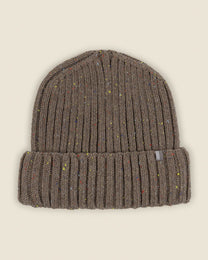 Larsson &amp; Co Men’s Kotka Stone Nep &amp; Navy 2 Pack Knitted Beanie Hat