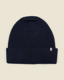 Larsson &amp; Co Men’s Lohja Navy &amp; Brown 2 Pack Knitted Beanie Hat