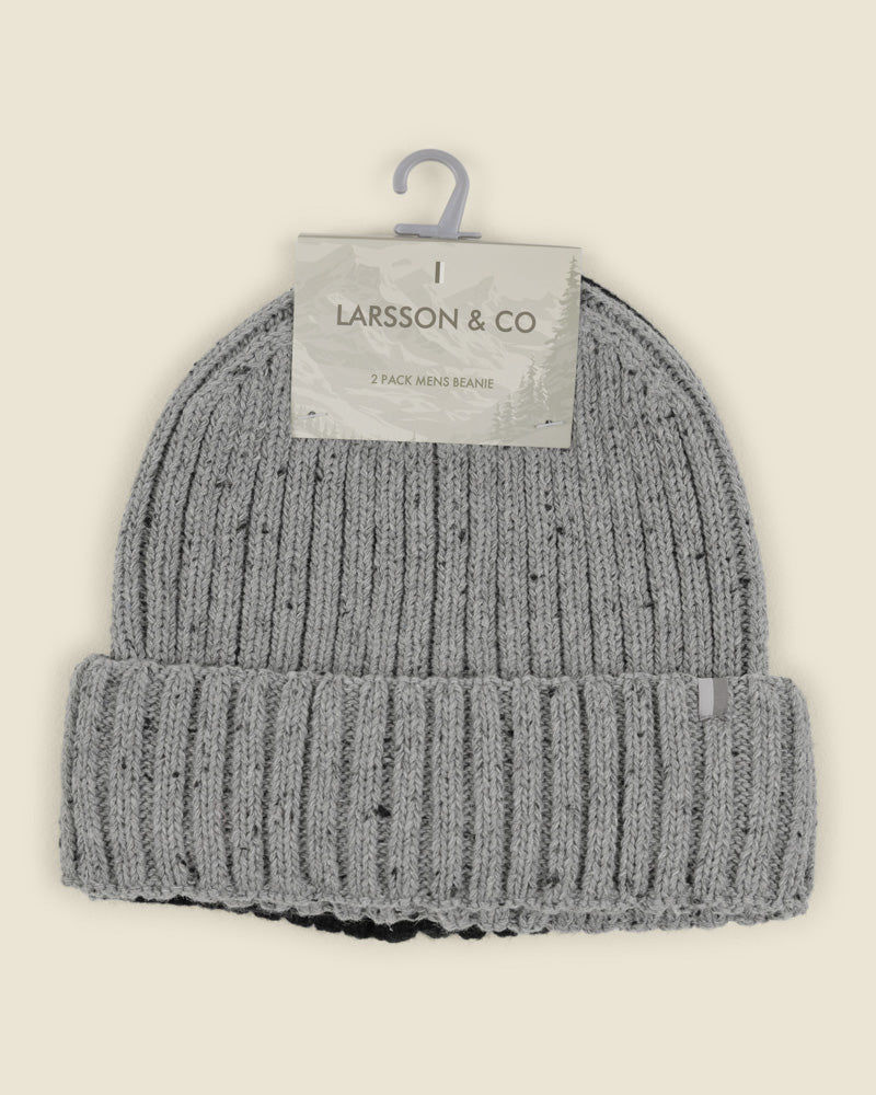 Akaa - 2 Pack Knitted Beanie Hat