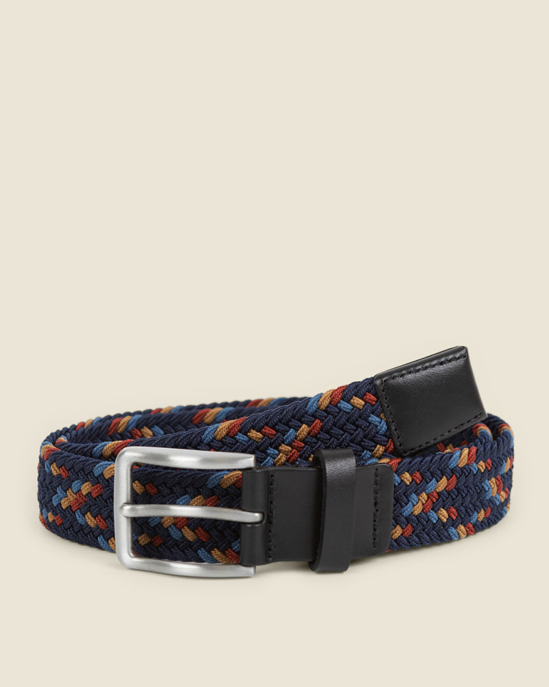 Rauma - Multicolour Woven Casual Stretch Belt