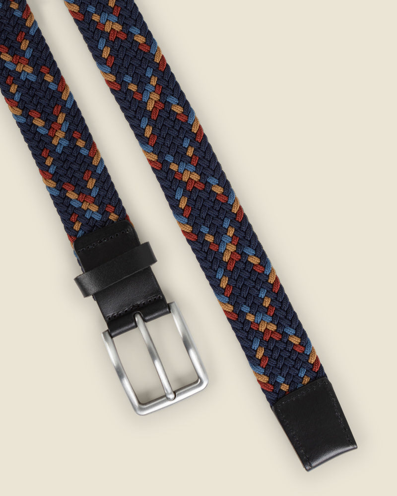 Rauma - Multicolour Woven Casual Stretch Belt