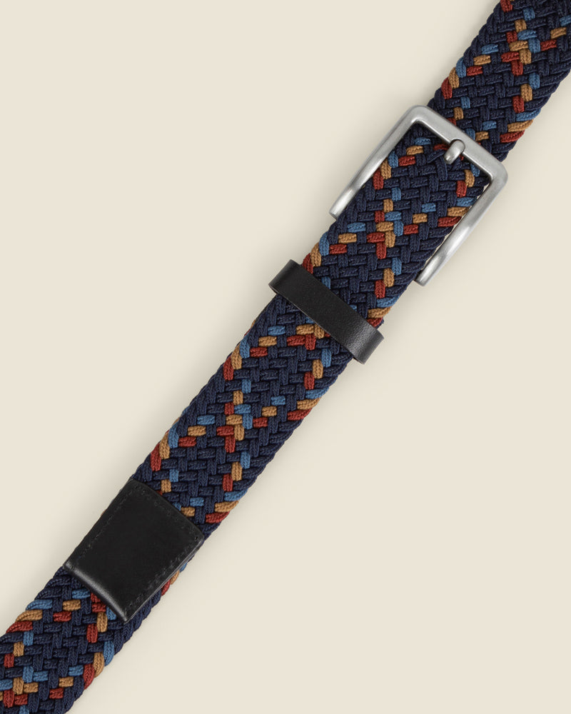 Rauma - Multicolour Woven Casual Stretch Belt