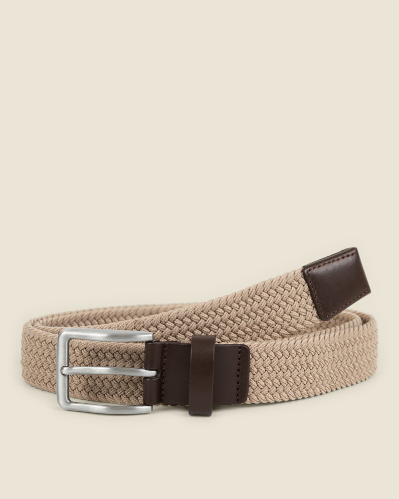 Esteri - Stone Woven Casual Stretch Belt