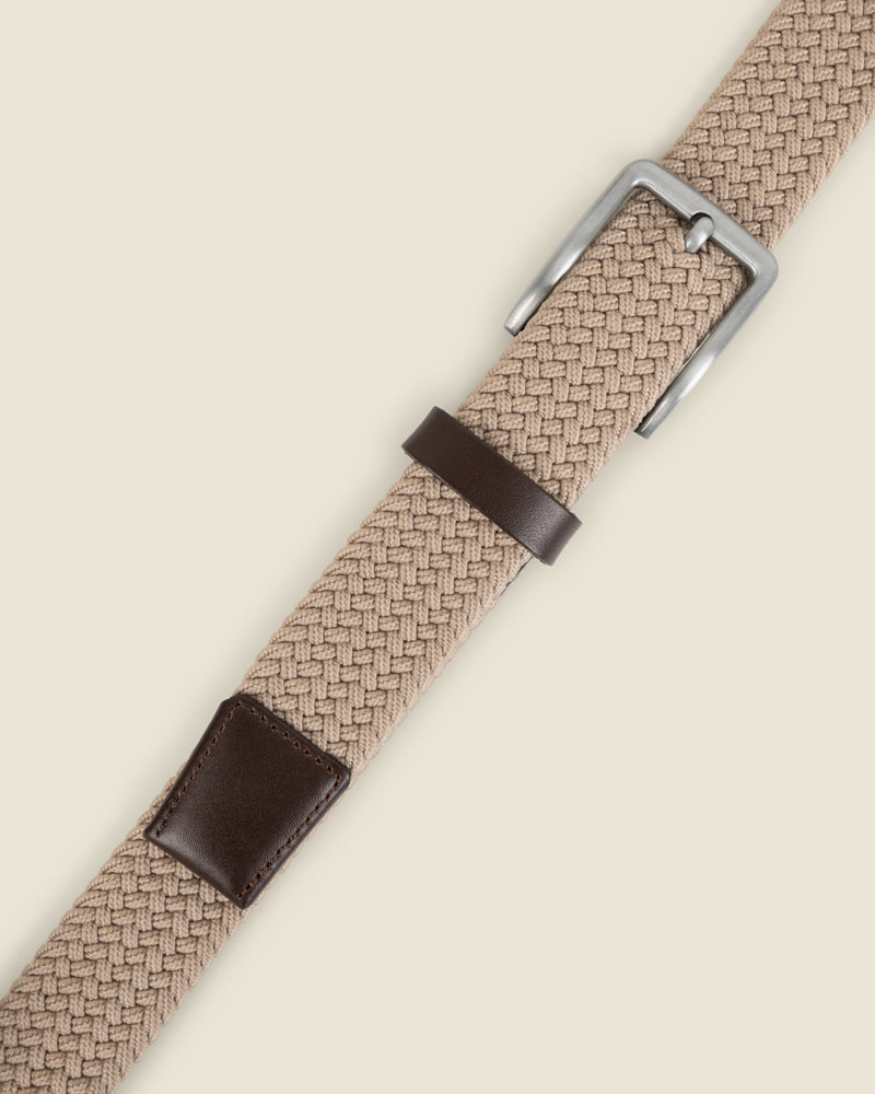 Esteri - Stone Woven Casual Stretch Belt