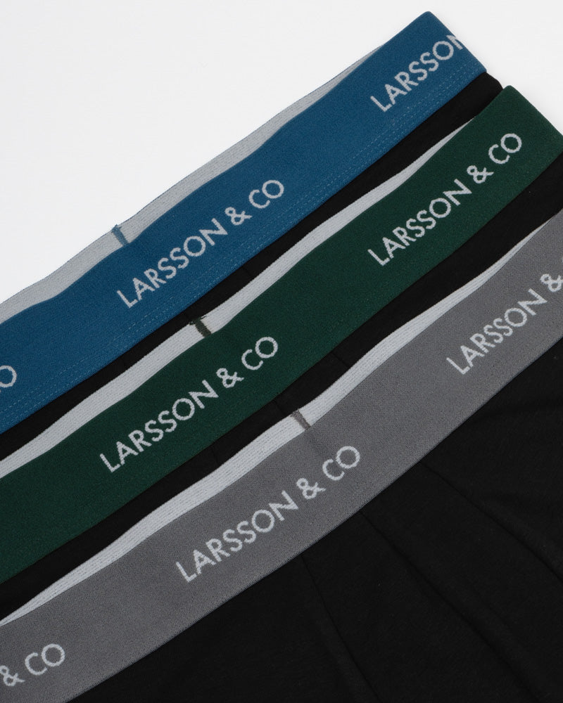 3 Pack Boxers In Black