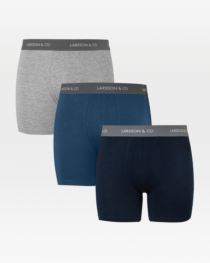 3 Pack Boxers With Grey Taping