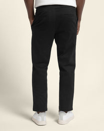 Drawstring Waist Regular Fit Chino Trouser