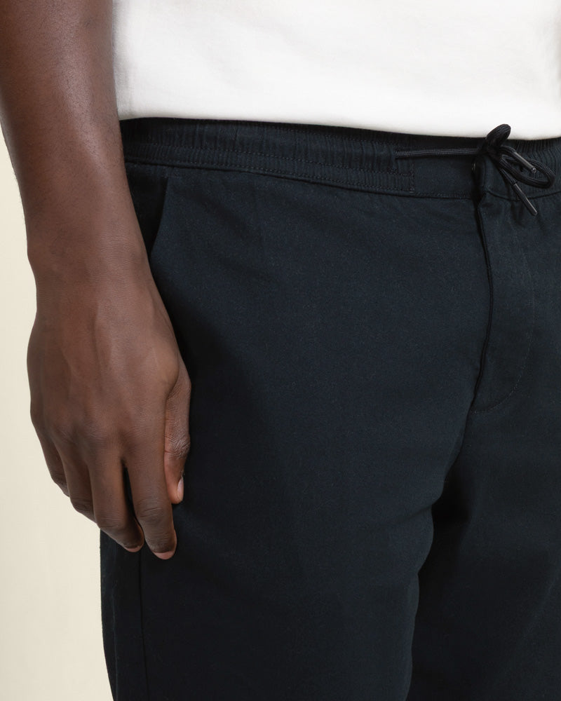 Drawstring Waist Regular Fit Chino Trouser