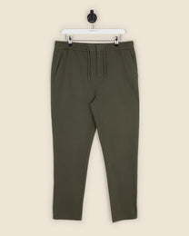 Drawstring Waist Slim Fit Chino Trouser