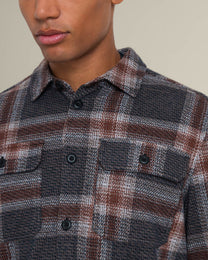 Skagen - Multi Check Jersey Casual Overshirt
