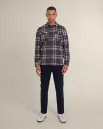 Skagen - Multi Check Jersey Casual Overshirt