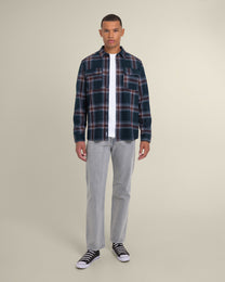 Skagen - Multi Check Jersey Casual Overshirt