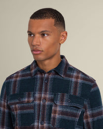 Skagen - Multi Check Jersey Casual Overshirt