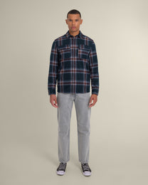 Skagen - Multi Check Jersey Casual Overshirt