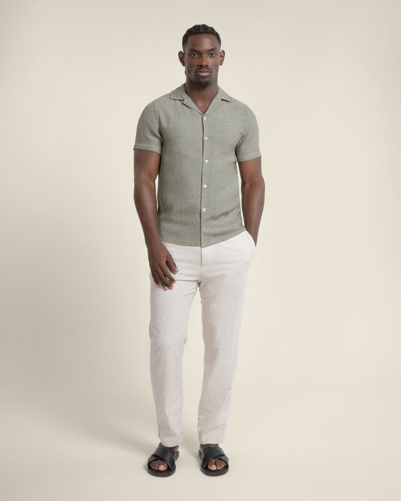 Wray - Chevron Short Sleeve Shirt