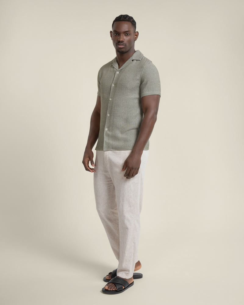 Wray - Chevron Short Sleeve Shirt