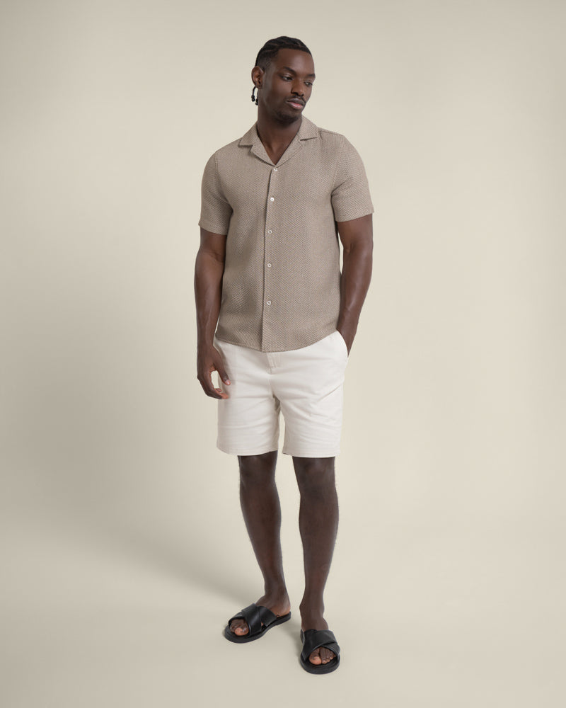 Wray - Chevron Short Sleeve Shirt