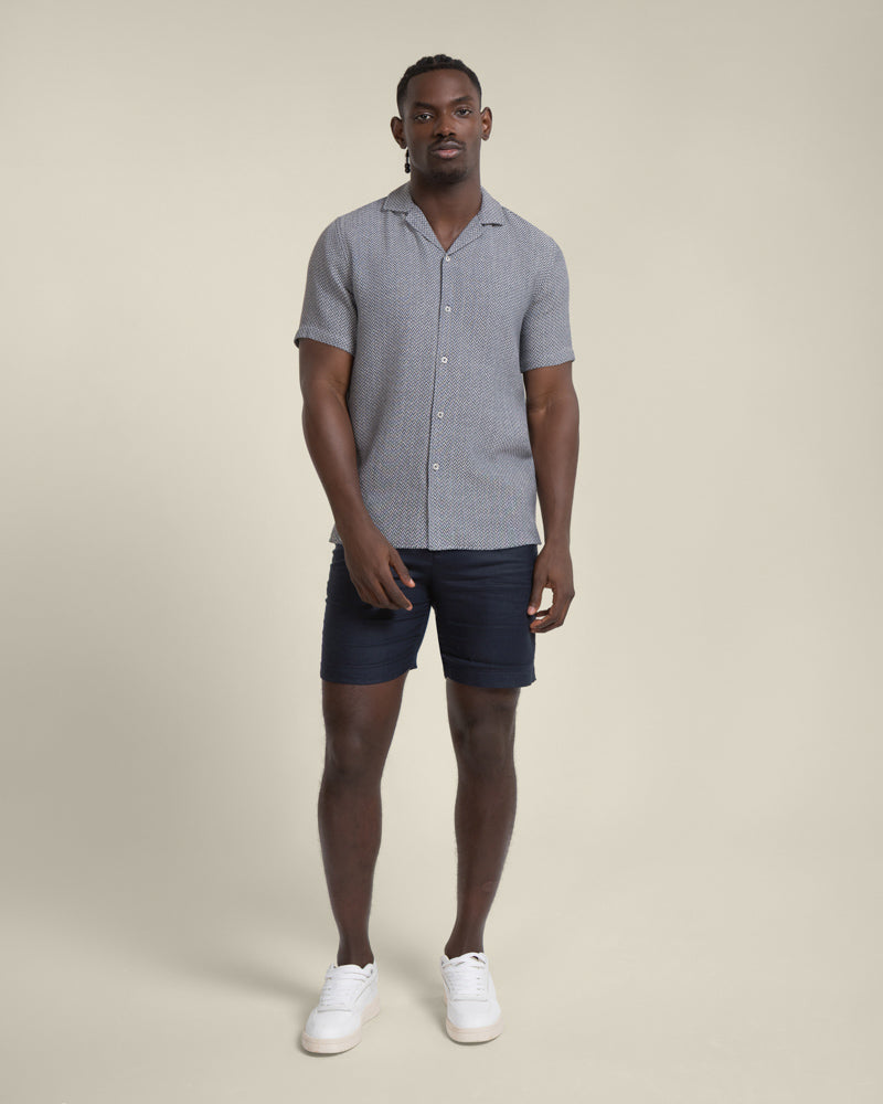 Wray - Chevron Short Sleeve Shirt