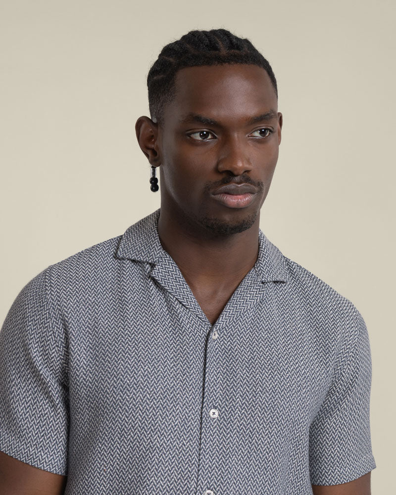 Wray - Chevron Short Sleeve Shirt