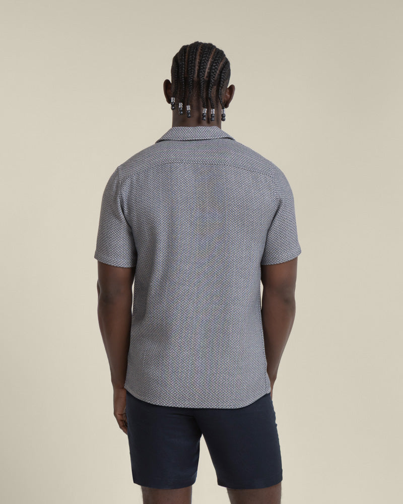 Wray - Chevron Short Sleeve Shirt