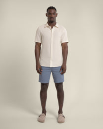 Carlsen - Square Jacquard Short Sleeve Shirt