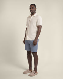 Carlsen - Square Jacquard Short Sleeve Shirt